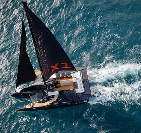 SAILING AT SUNSET